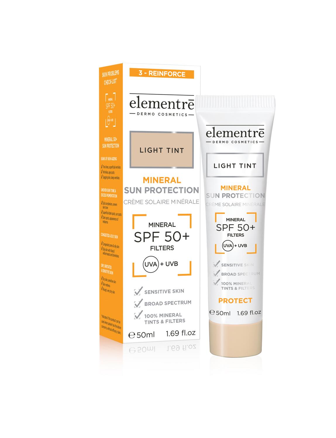 SPF 50+ Mineral Sun Protection Cream - Light Tint