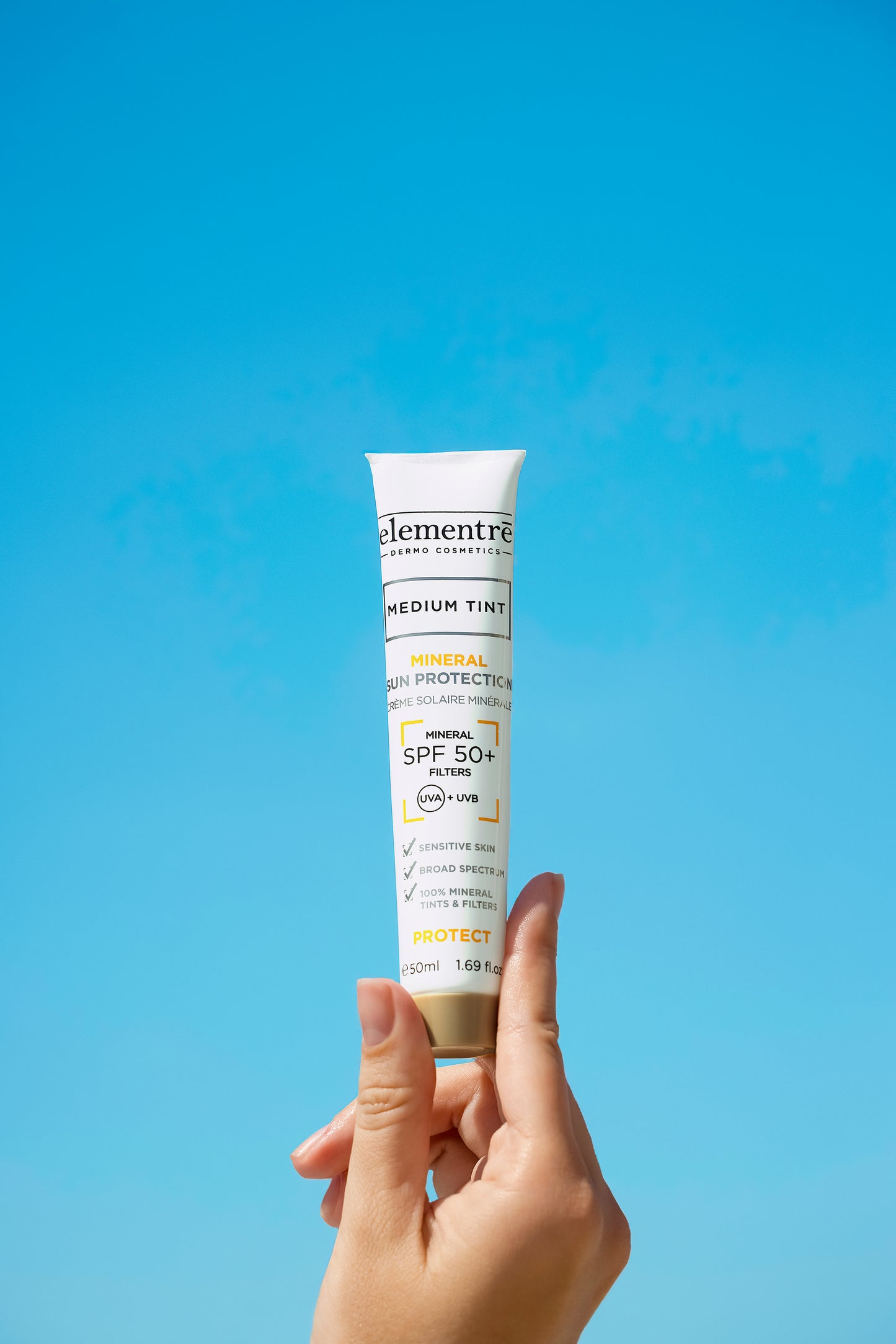 Buy Elementre Spf 50+ Medium Mineral Protection Sunscreen