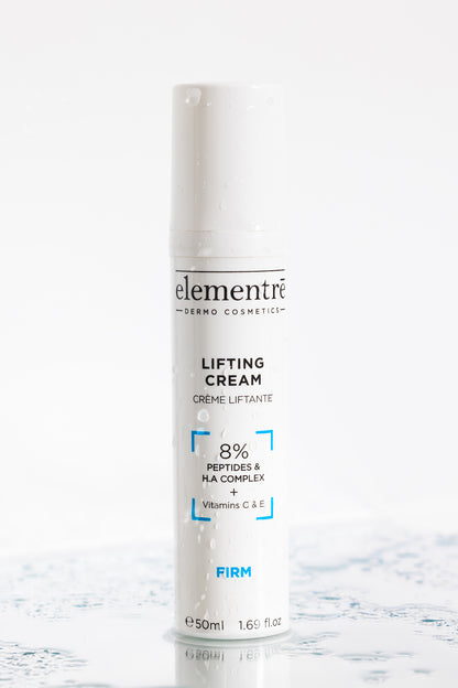 Buy Online Elementre Lifting Cream with 8% Peptides & Hyaluronic Acid