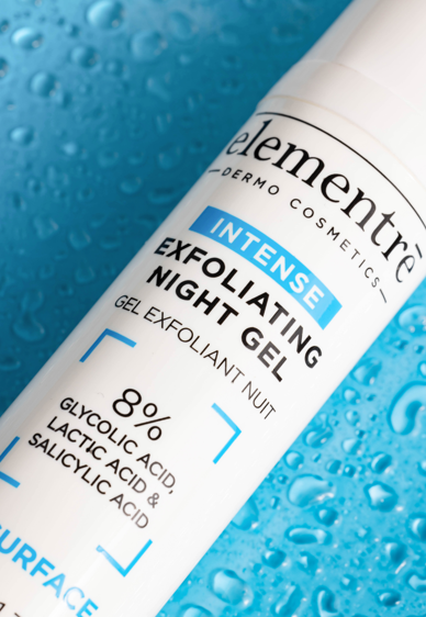 8% Glycolic, Lactic & Salicylic Acids Intense Exfoliating Gel